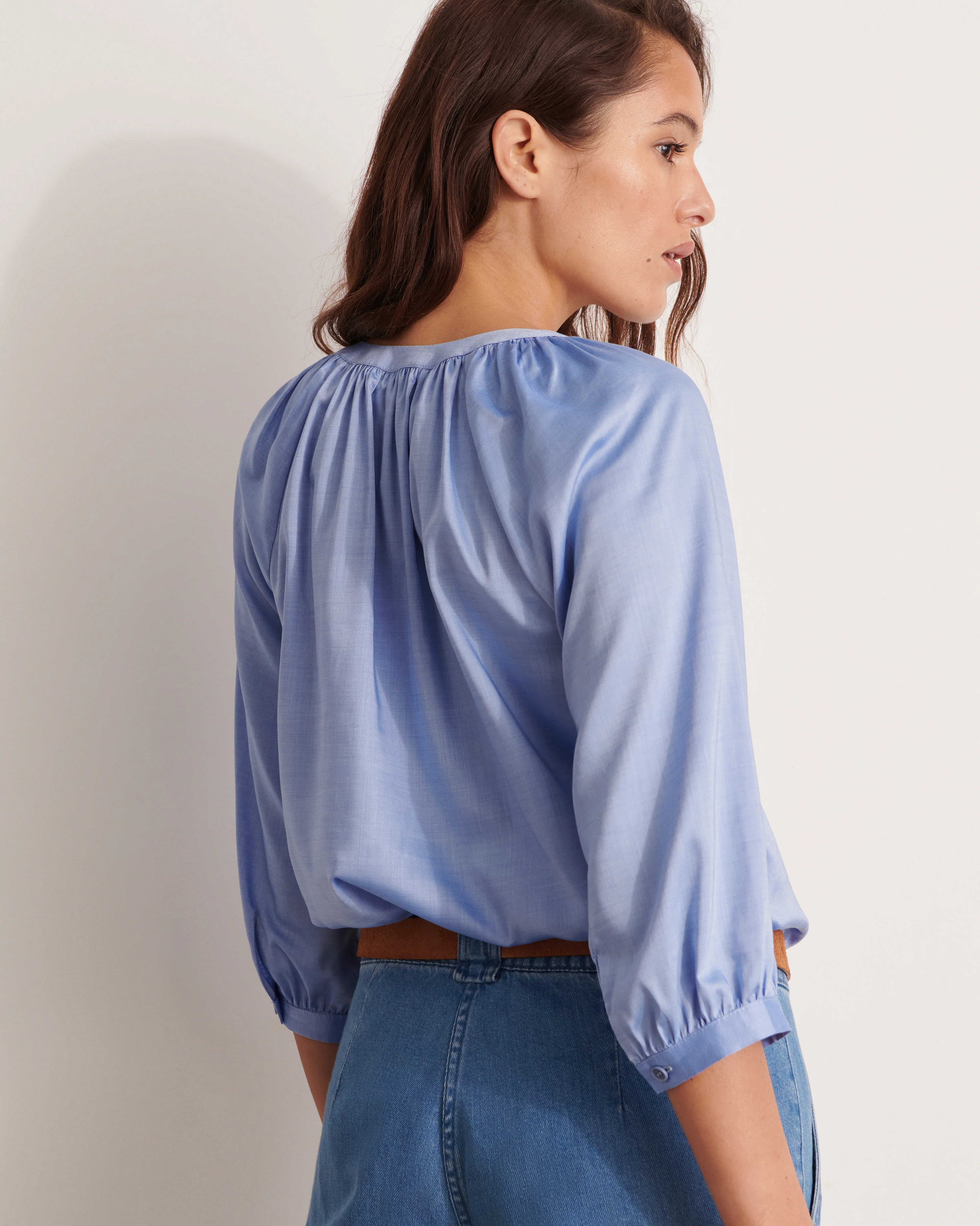 Blouse avec détail brodé CIEL/11159/272 - Image 4