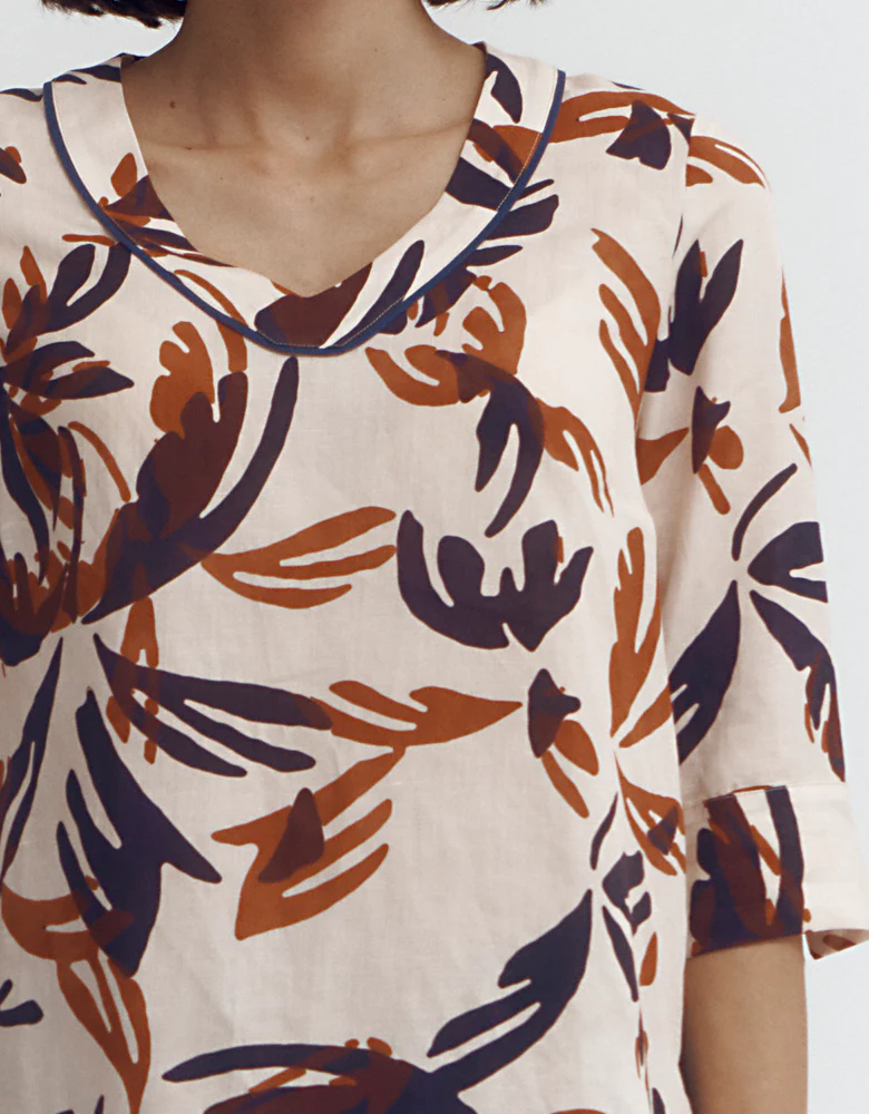 Blouse imprimée COQUELICOT/87131/522 - Image 3