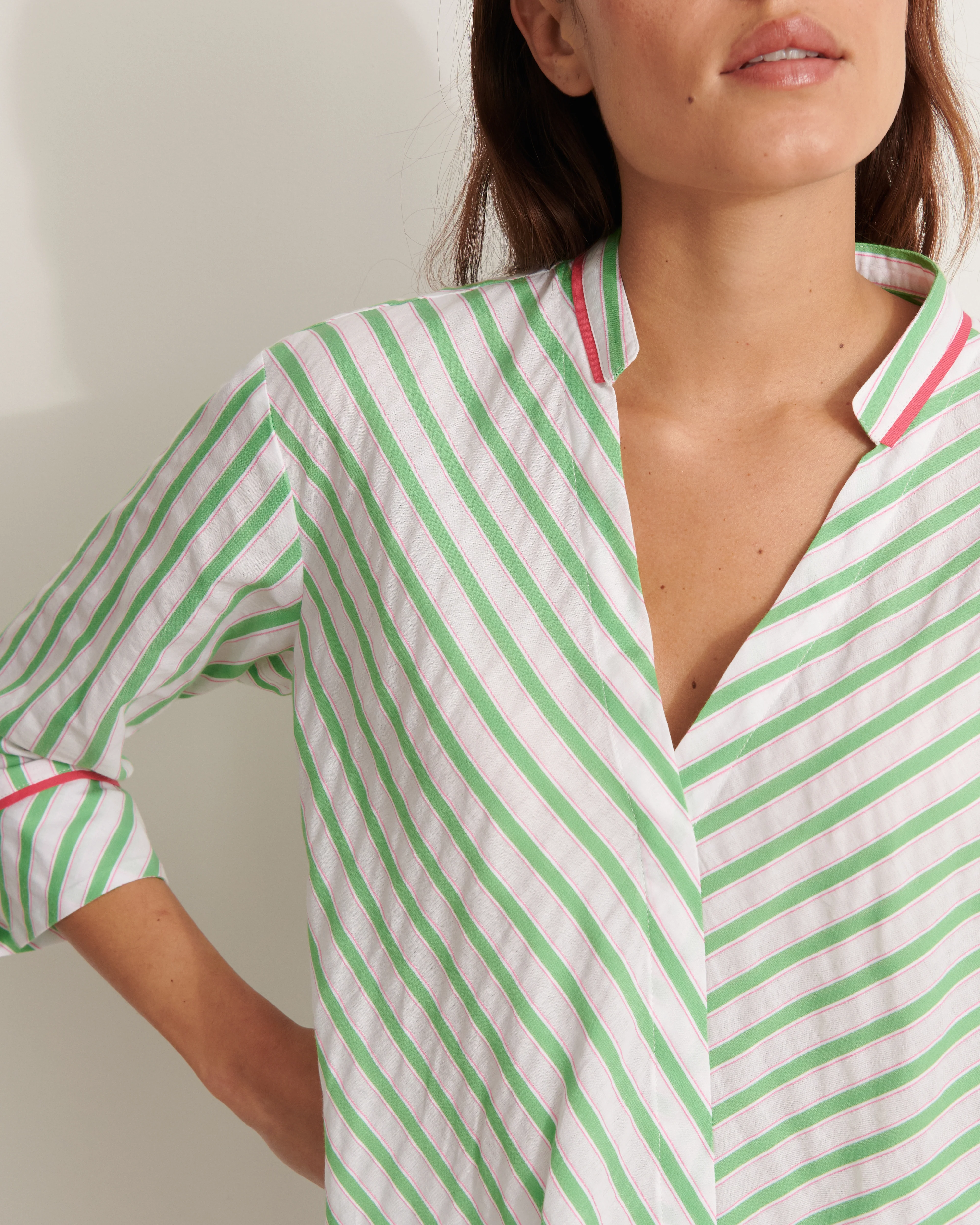 Chemise manches 3/4 CLAUDY/11146/601 - Image 2