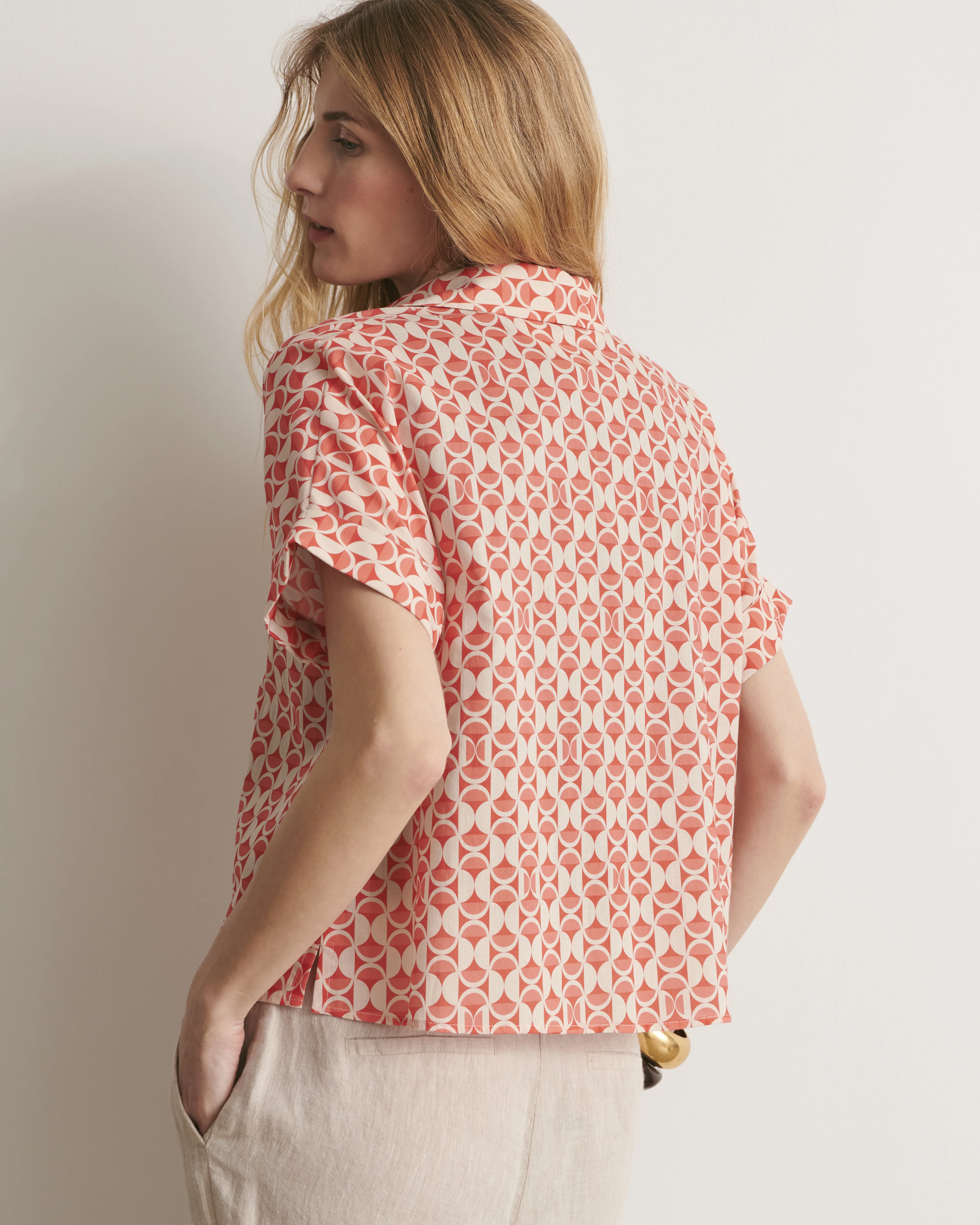 Chemise manches courtes CATALOGNE/11114/580 - Image 3