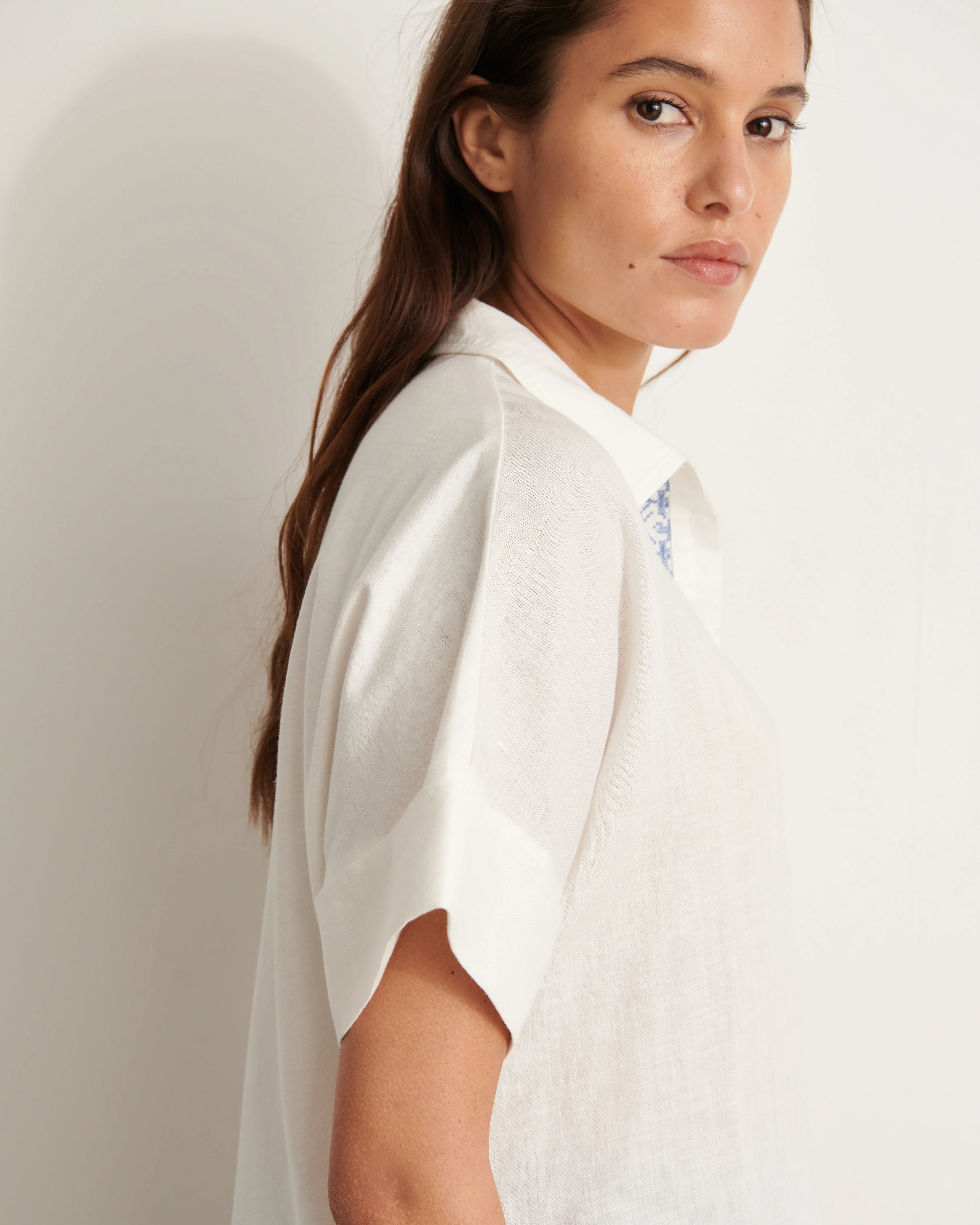 Chemise manches courtes CERISIER/11065/003 - Image 3