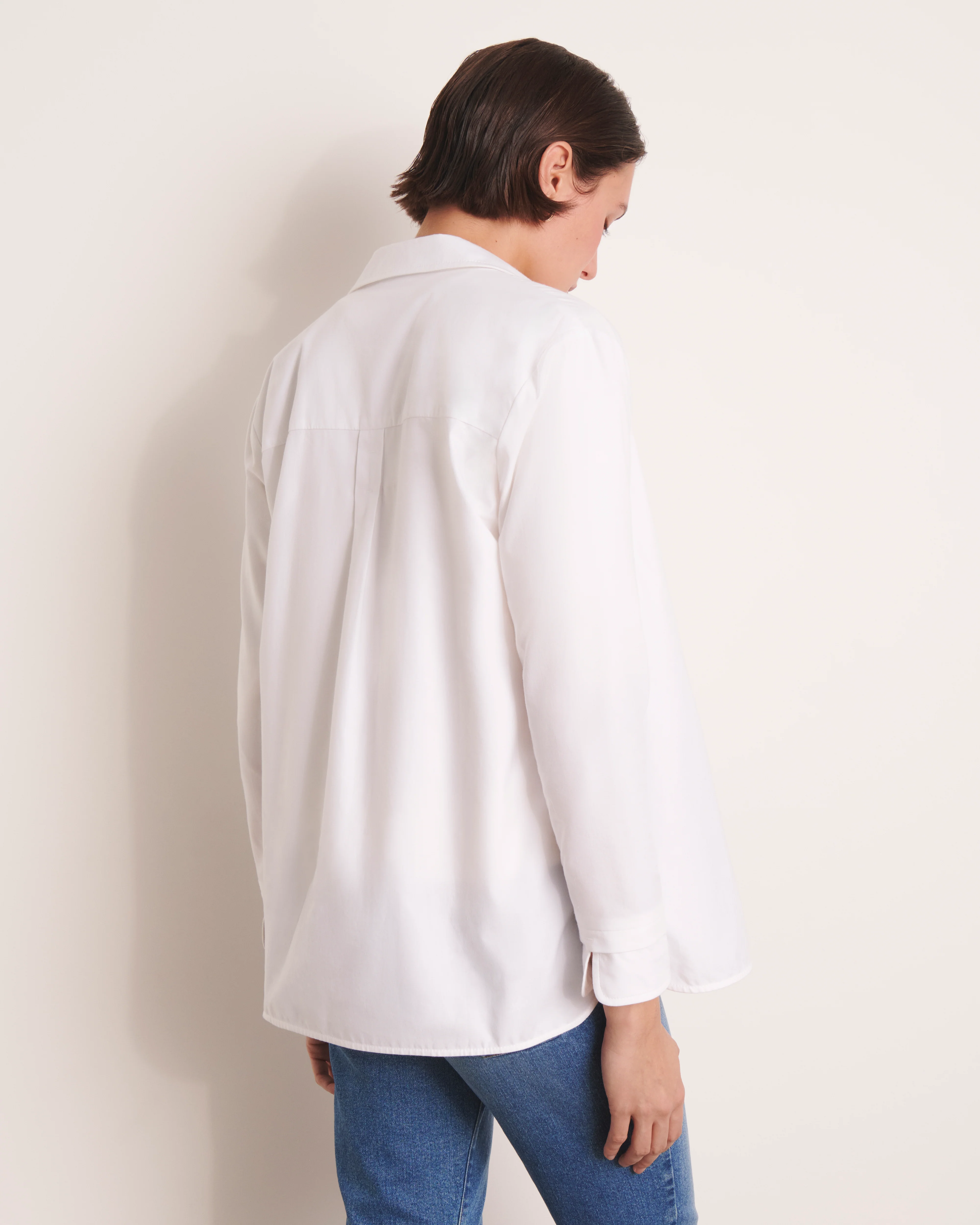 Chemisier blanc oversize CYGNEAU/13131/001 - Image 4