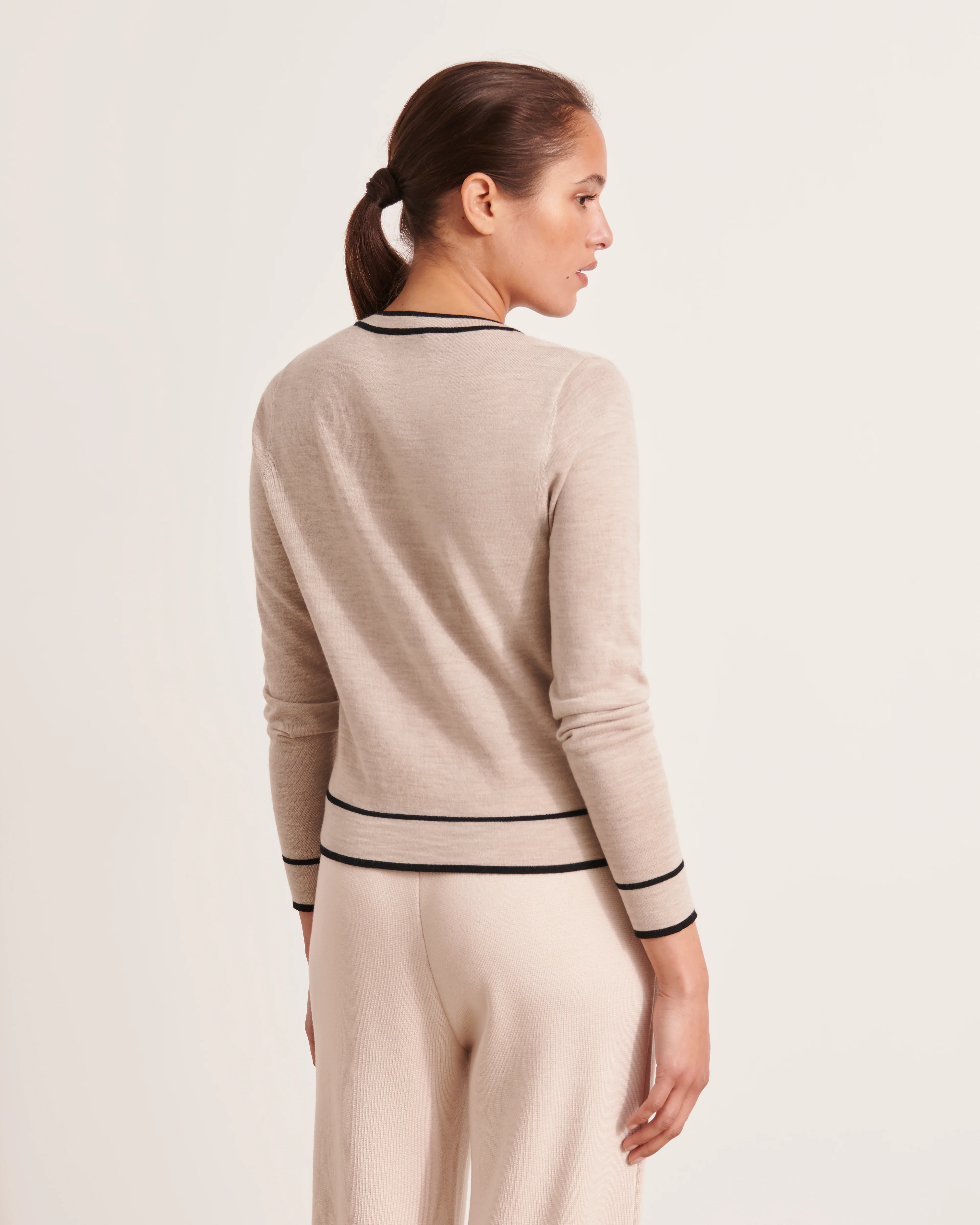 Gilet en maille GAROUBI/12149/781 - Image 4