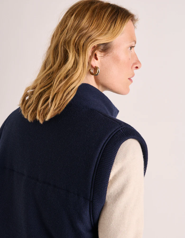 Veste doudoune matelassée maille milano en laine mérinos NOE1927/88098/319 - Image 4