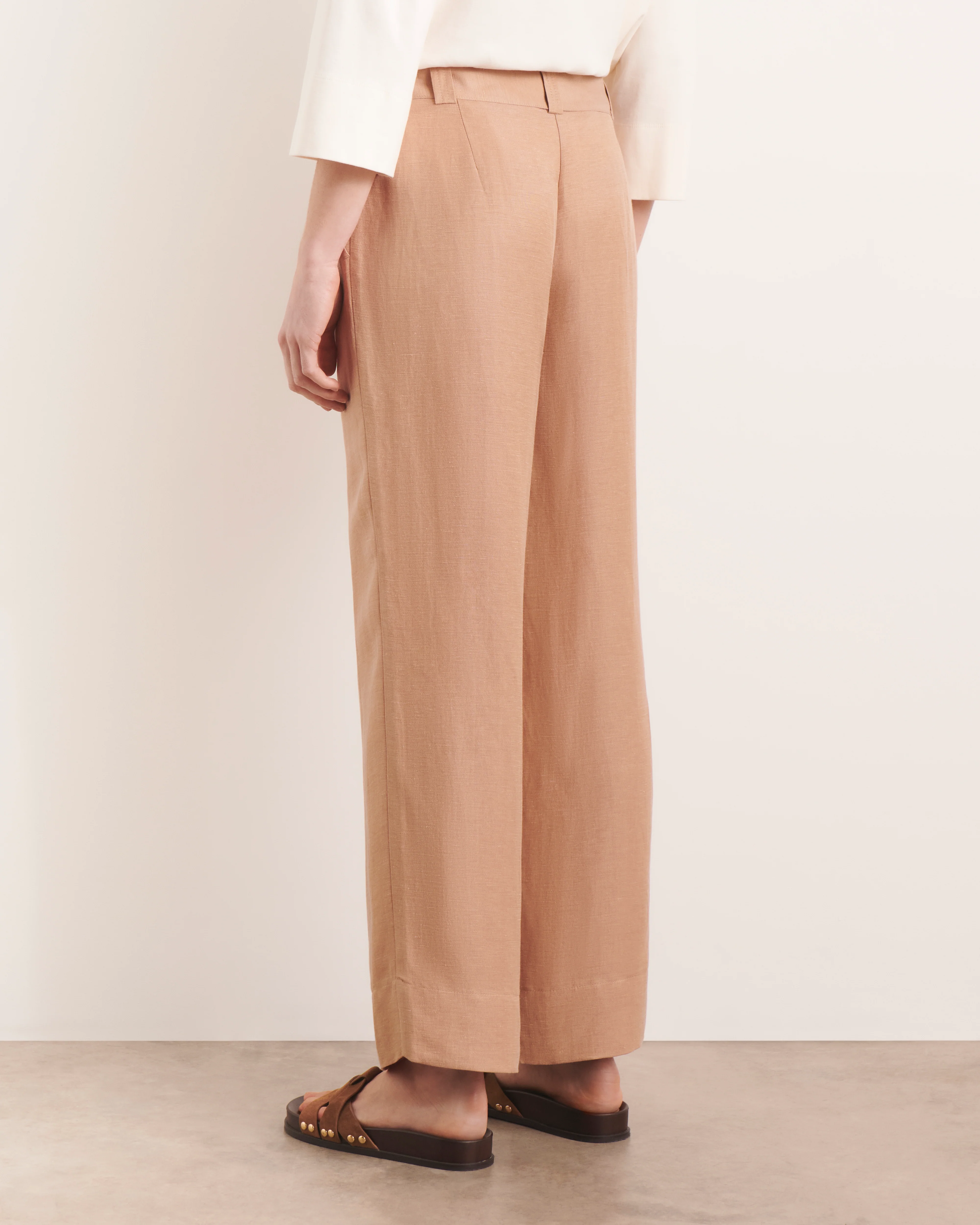 Pantalon 7/8e beige large PLANO/13050/010 - Image 3