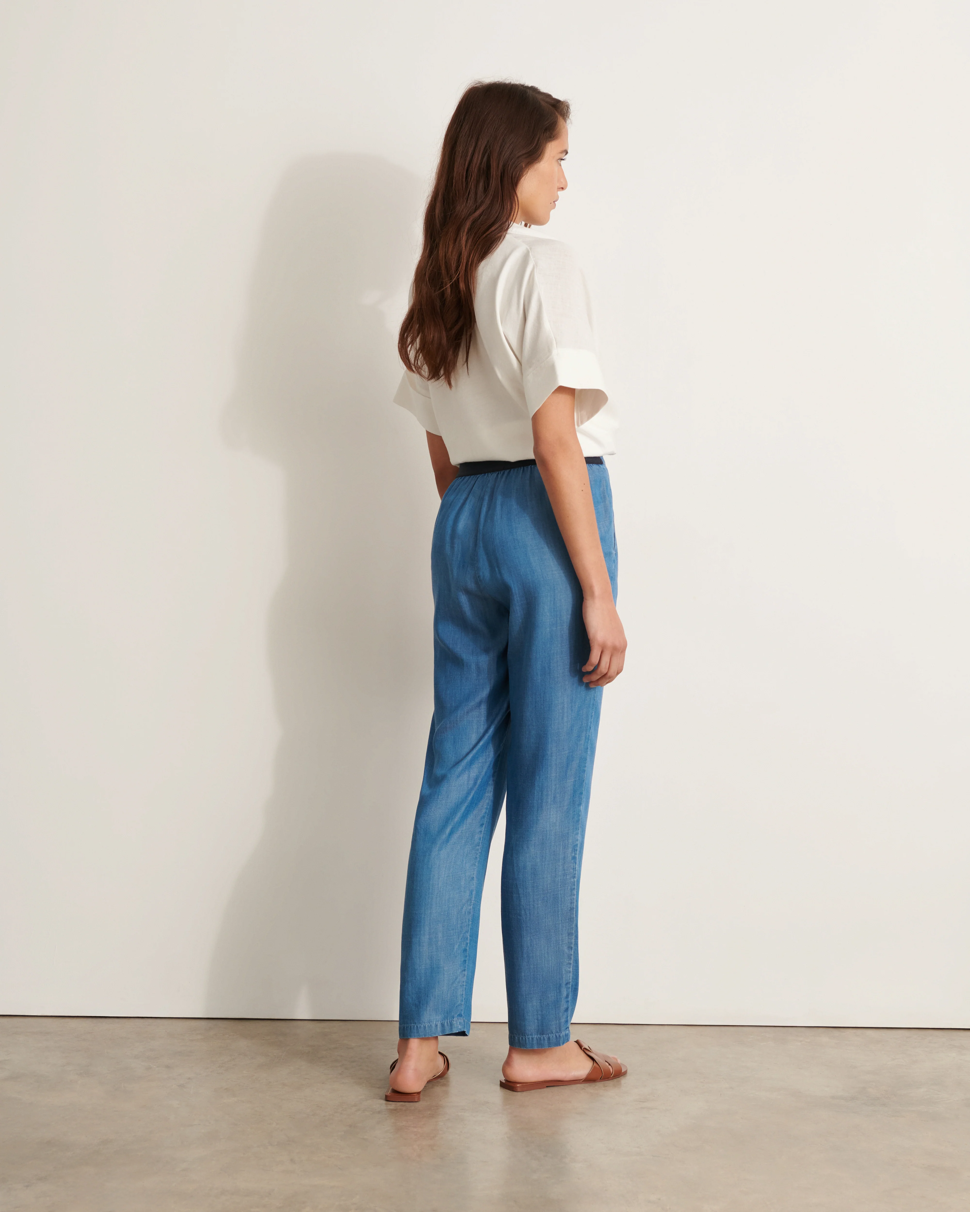 Pantalon dos élastiqué PASTEL/11071/296 - Image 4