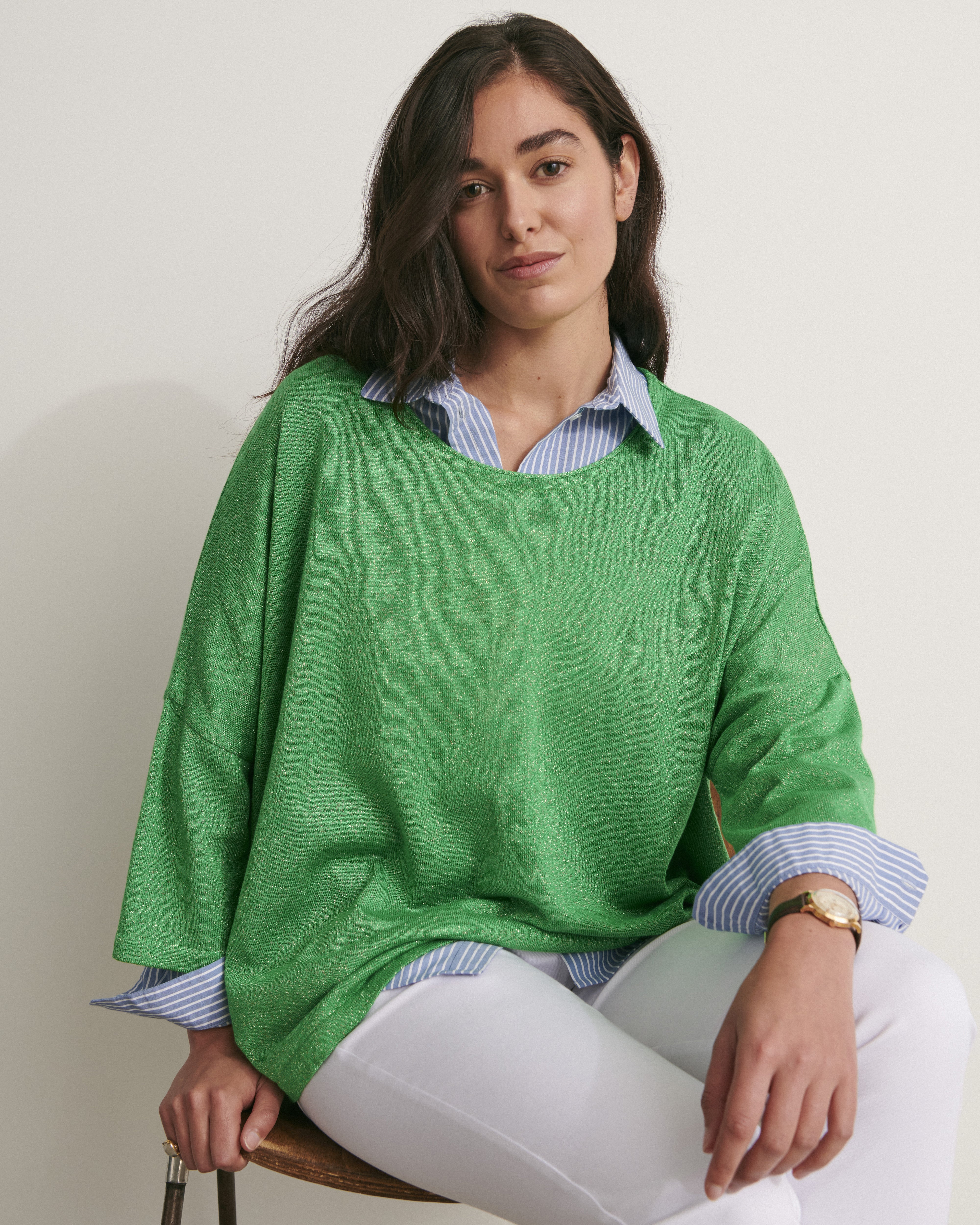 Pull en maille irisée AMILLY/11053/862