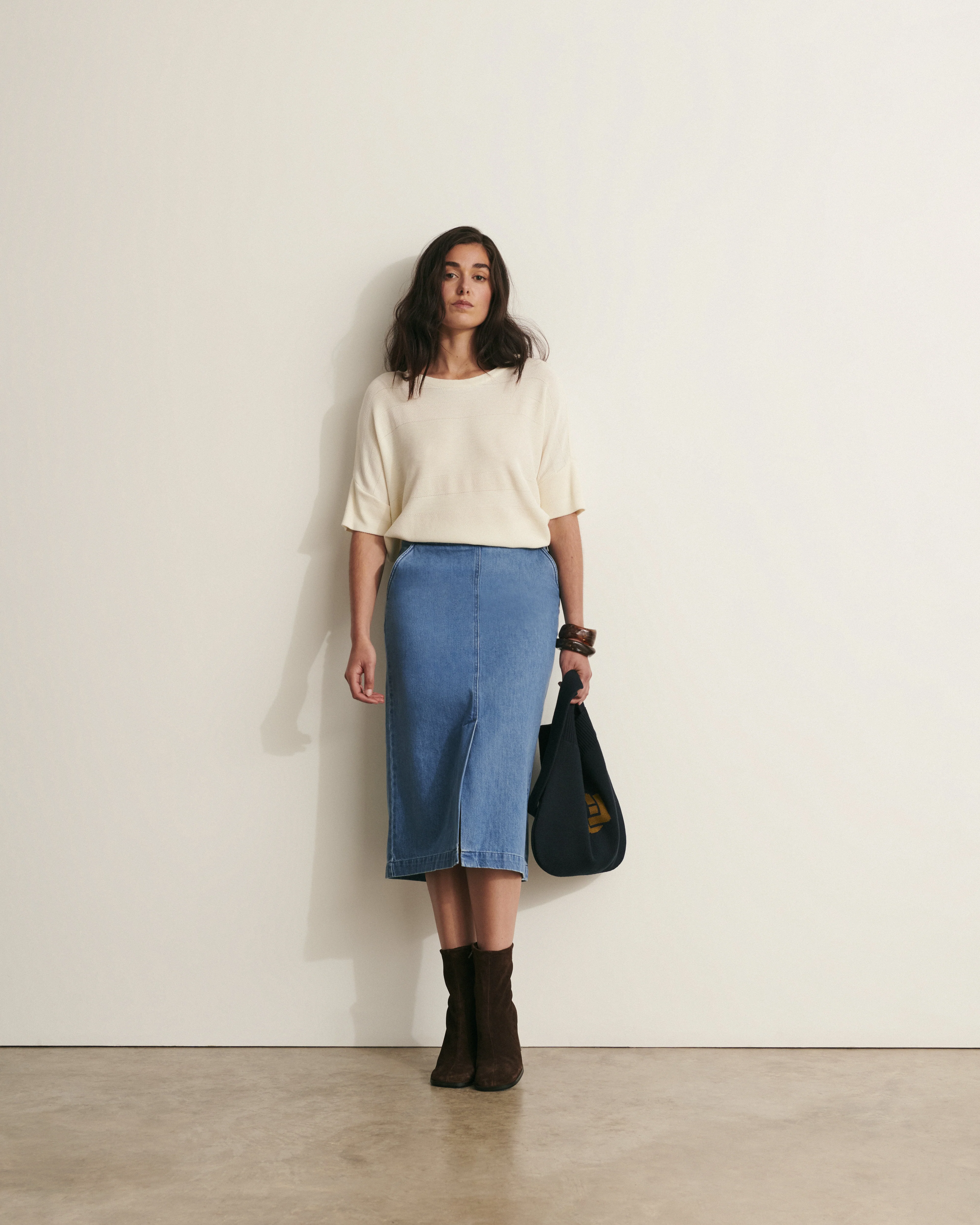 Pull en maille piquée irisée APYACTUA-BIS/11233/003