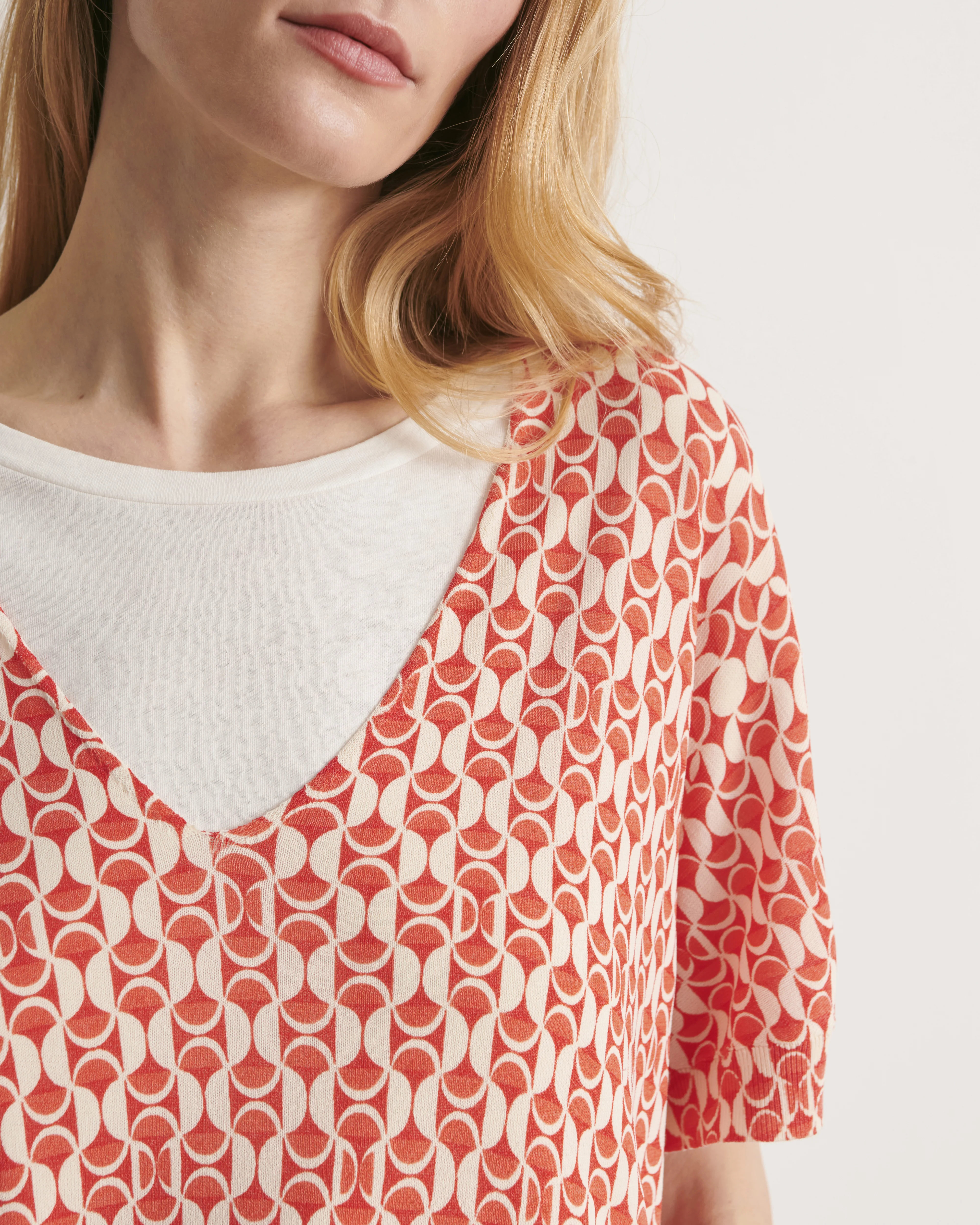 Pull kimono en maille AGRUME/11141/831 - Image 2