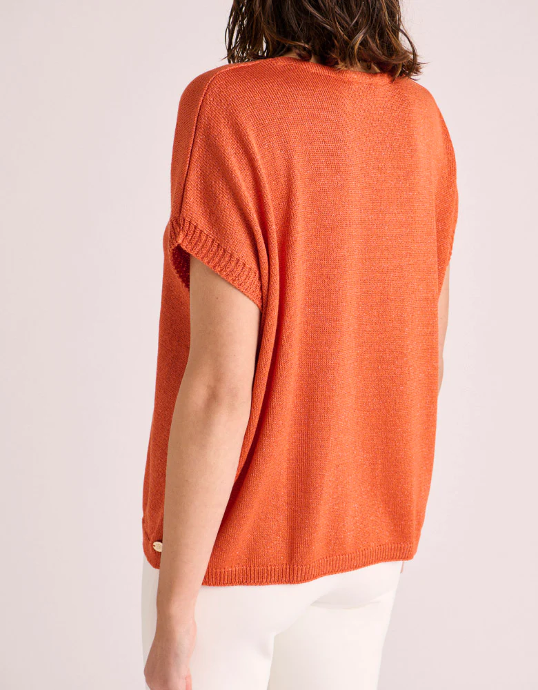 Pull maille manches courtes ACORES-BIS/87247/831 - Image 6