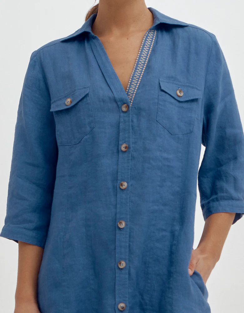 Robe chemise ROSELINE87/87197/317 - Image 3