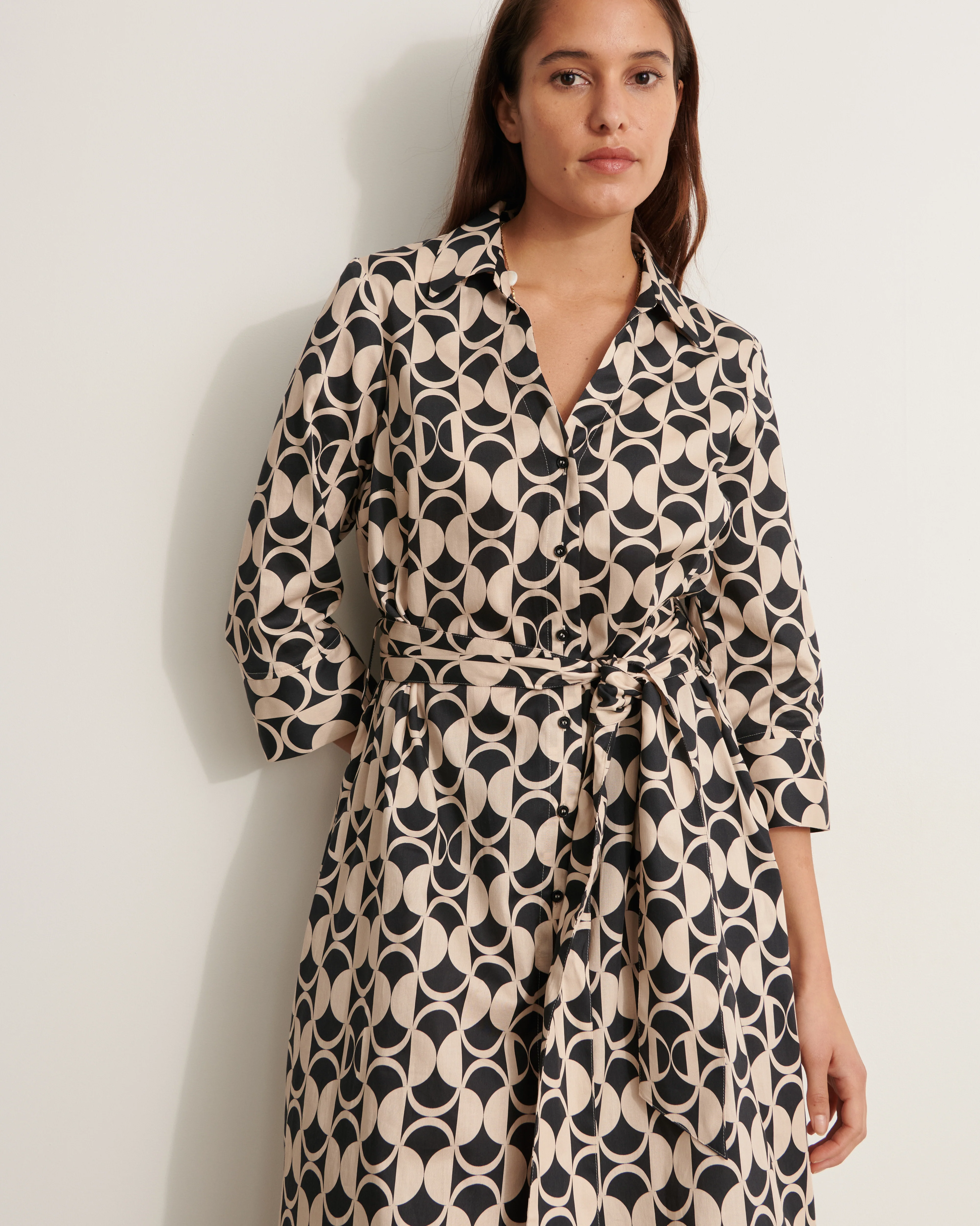 Robe chemisier midi ROSAS/11154/670 - Image 2