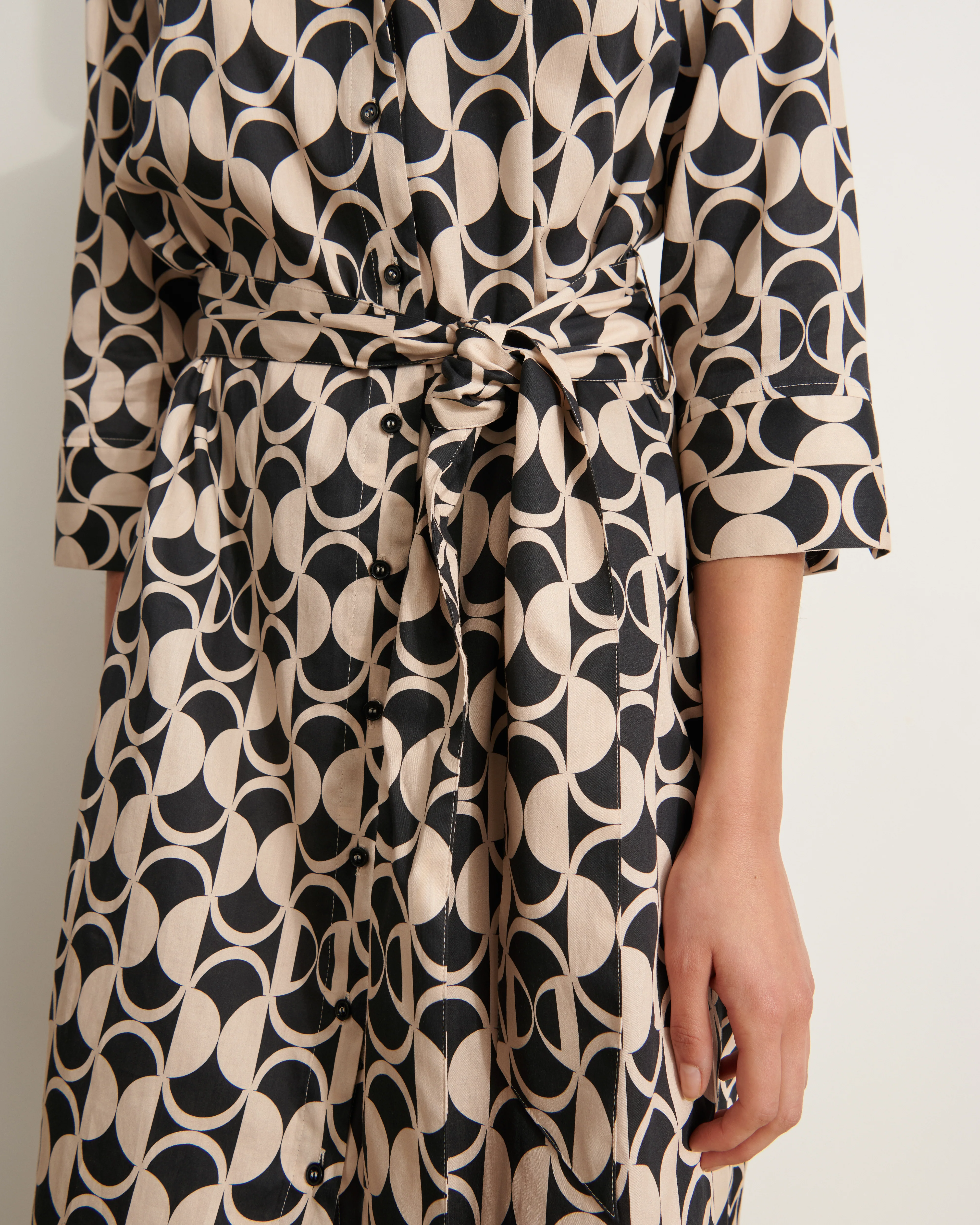 Robe chemisier midi ROSAS/11154/670 - Image 3