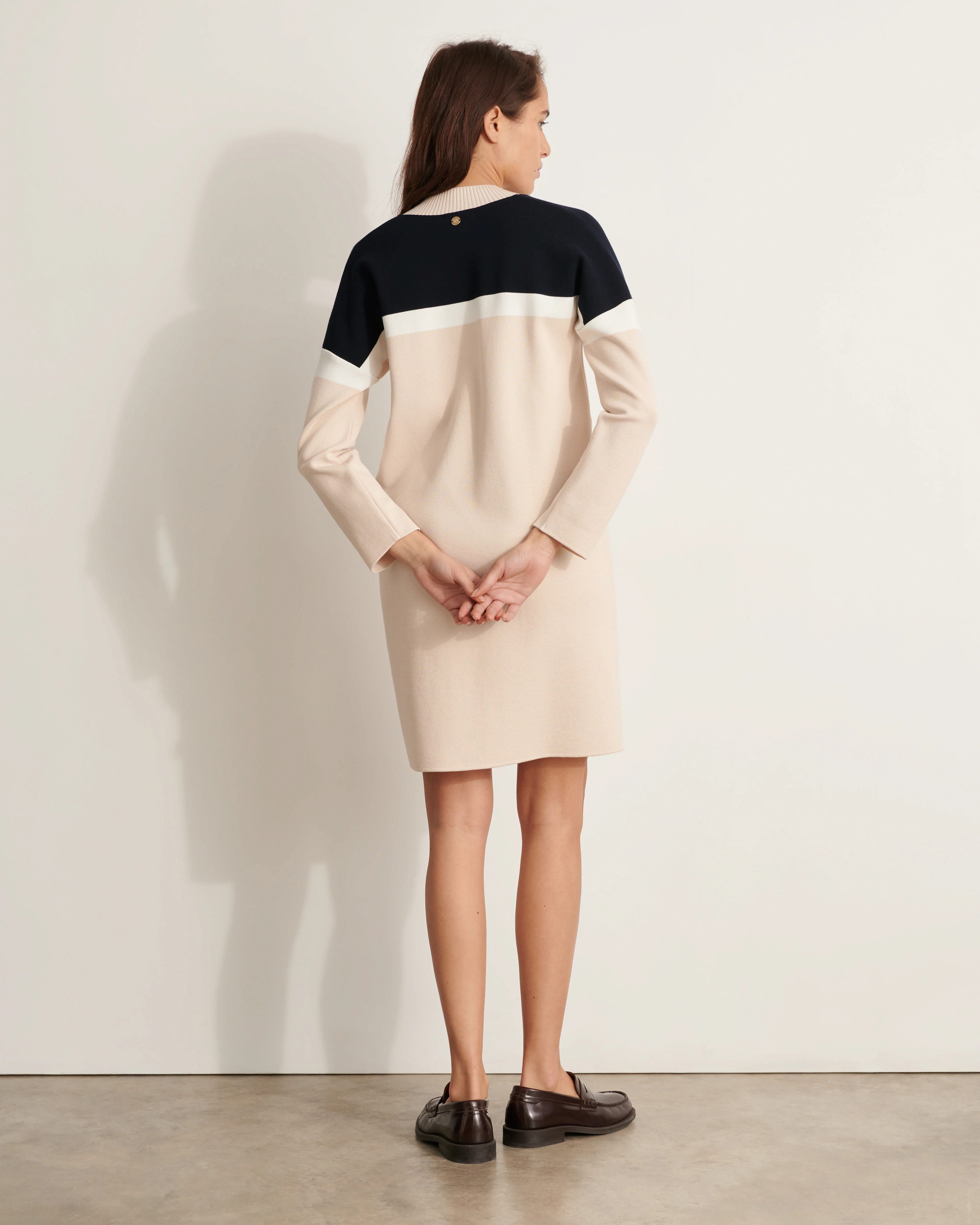 Robe en maille colorblock OSMARA/11036/781 - Image 5