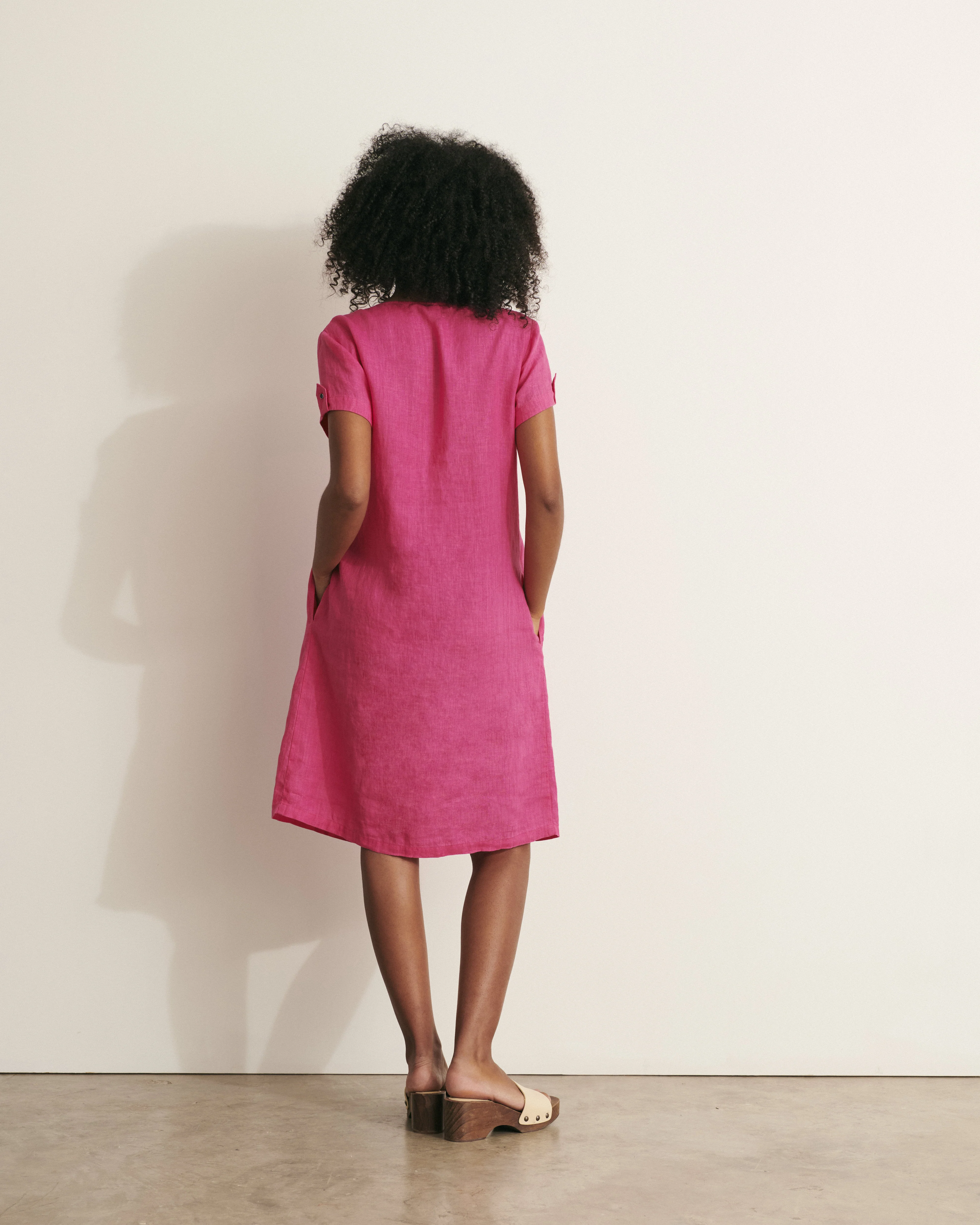 Robe longueur genou ROSERA-LIN11/11111/394 - Image 3