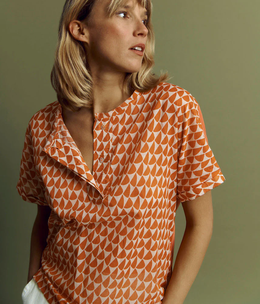 Tee-shirt en coton et modal TIFFANY/85282/580 - Image 5