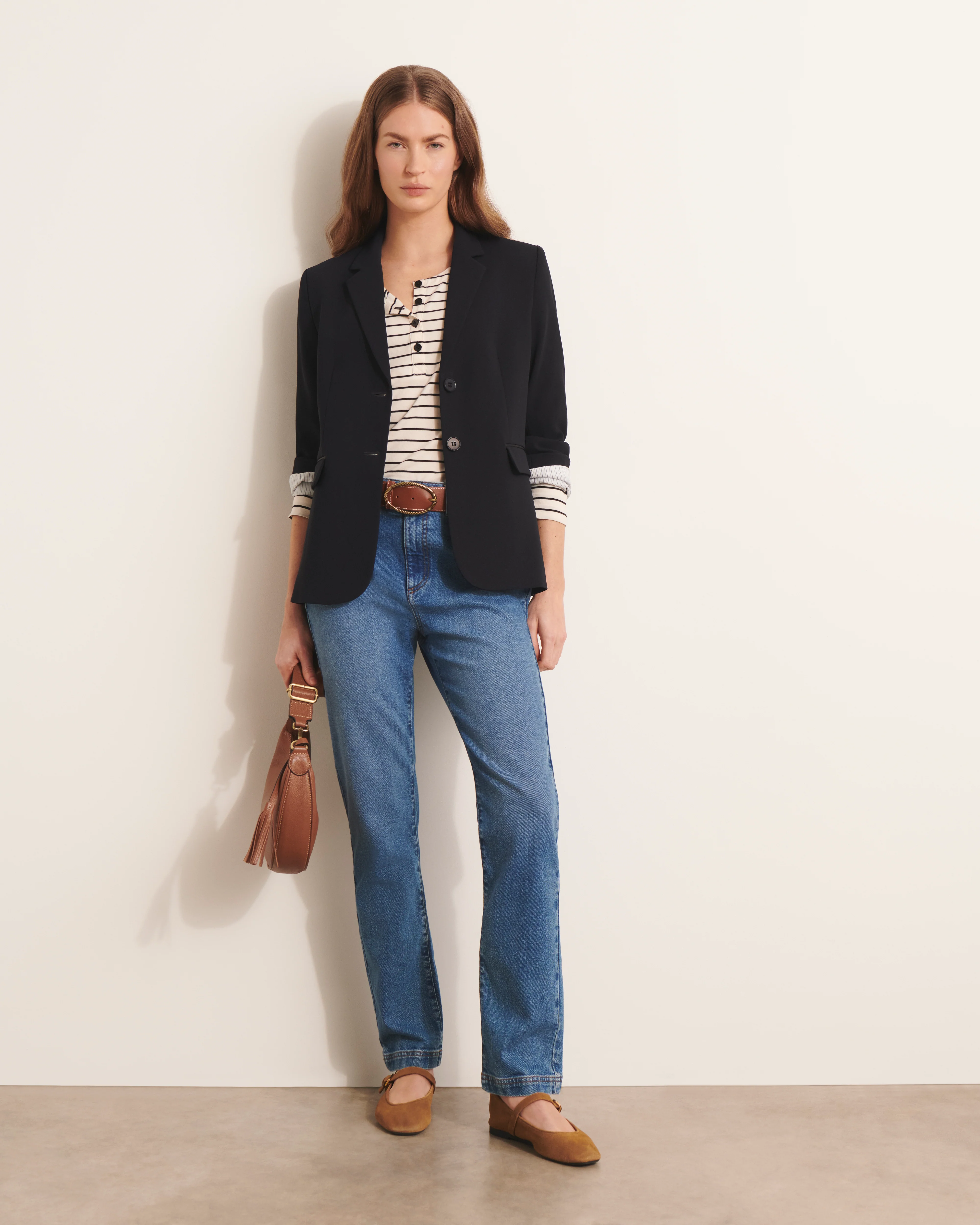 Veste blazer bleu marine BIQUORSET/13221/317 - Image 3